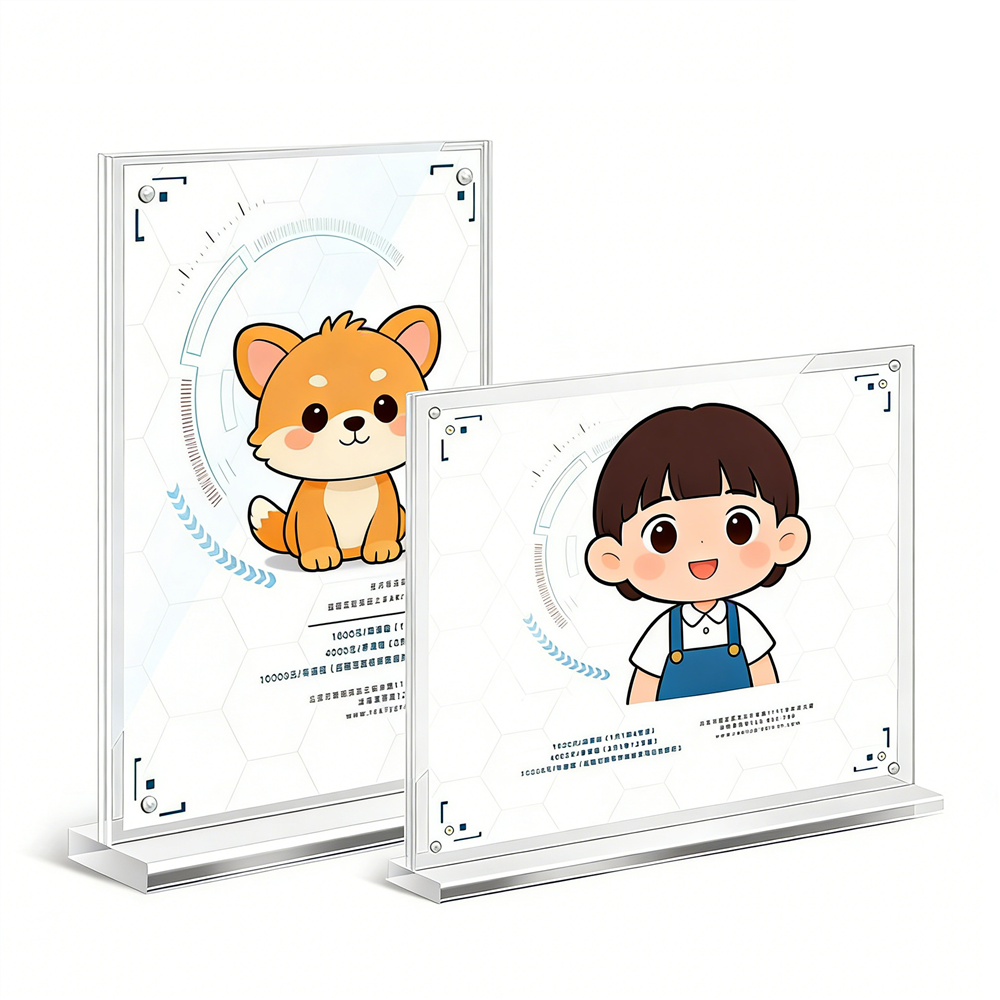 Pop Display Shelf - Acrylic Menu Sign Holder POP Display