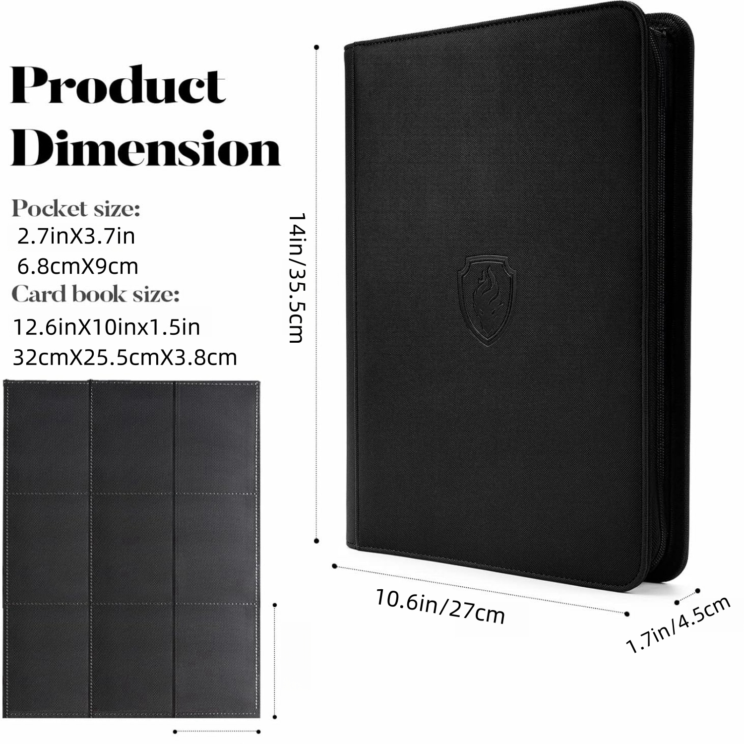 9 Pocket Trading Card Binder,  - đánh giá và giá Trading Card Binder