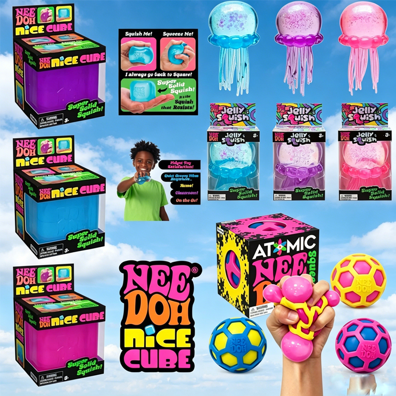 Squishy Schylling Needoh Nice  - đánh giá và giá Fidget Cube Original