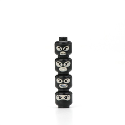 MOC City Face Heads Mini Actio - đánh giá và giá Lego Minifigure Holder