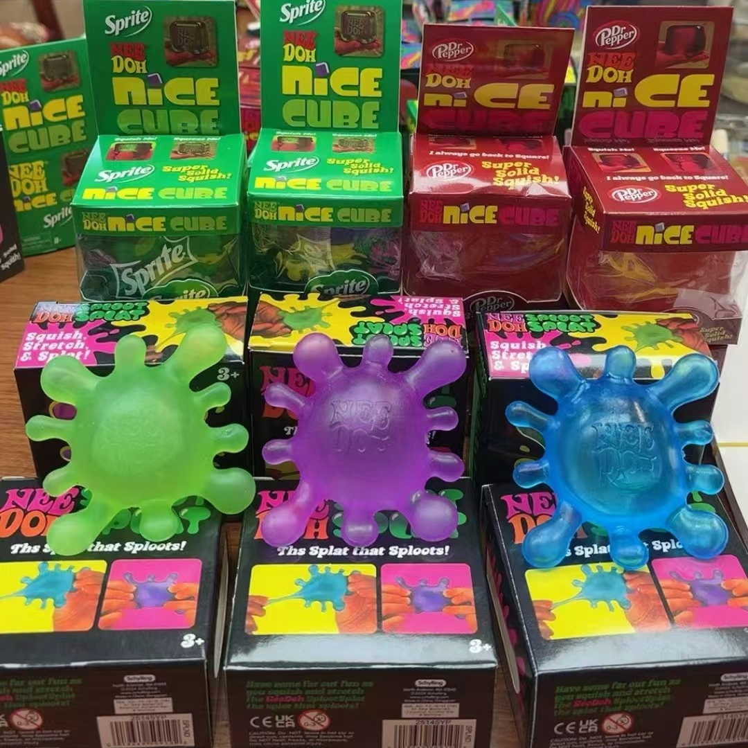 Needoh Nice Cube Sensory Stres - đánh giá và giá Fidget Cube Original
