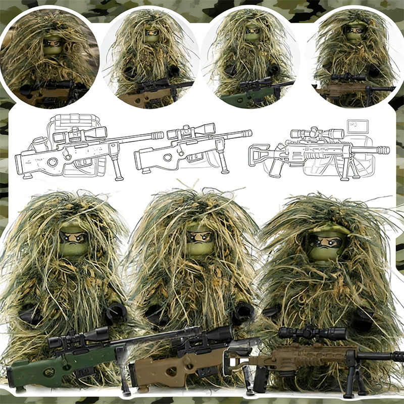 Military Series Soldier Figure - đánh giá và giá Lego Minifigure Holder
