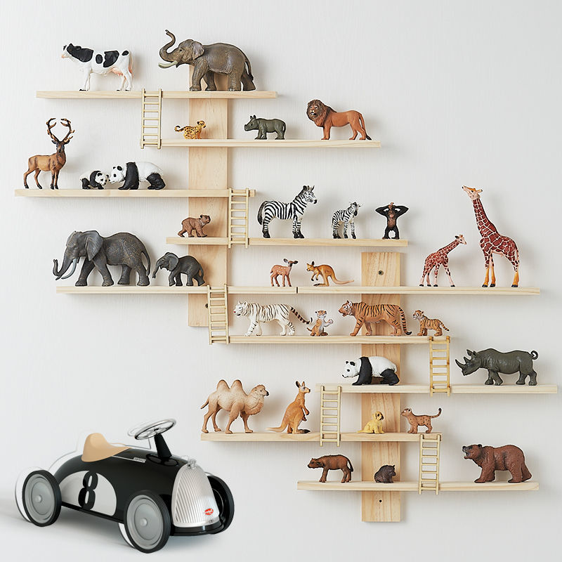 Children'S Room Animal Model D - đánh giá và giá Pop Display Shelf