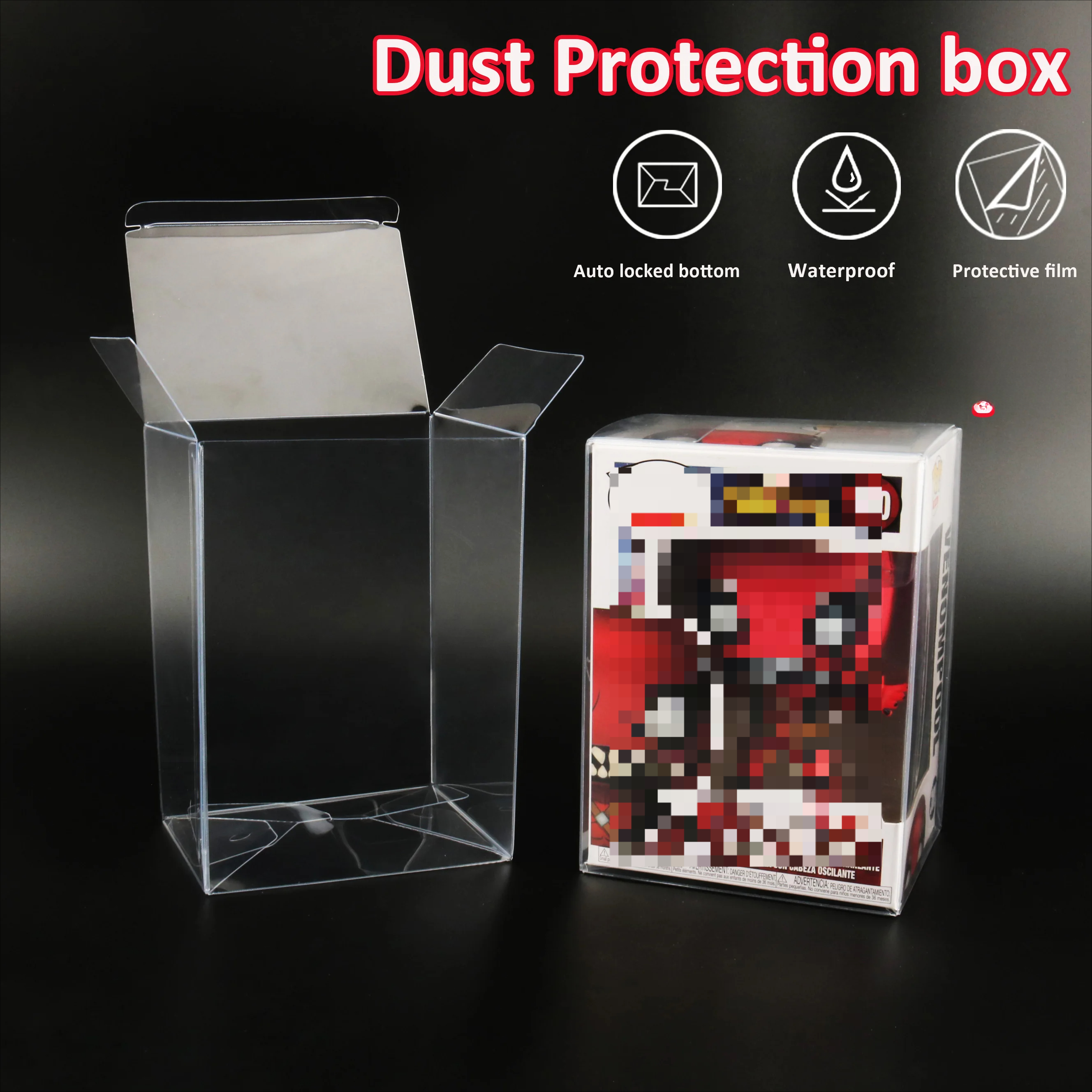 10/20pcs Transparent Protector - đánh giá và giá Funko Pop Protector