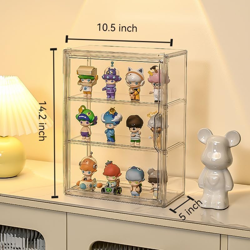 3-Tier Acrylic Display Case fo - đánh giá và giá Display Case Acrylic