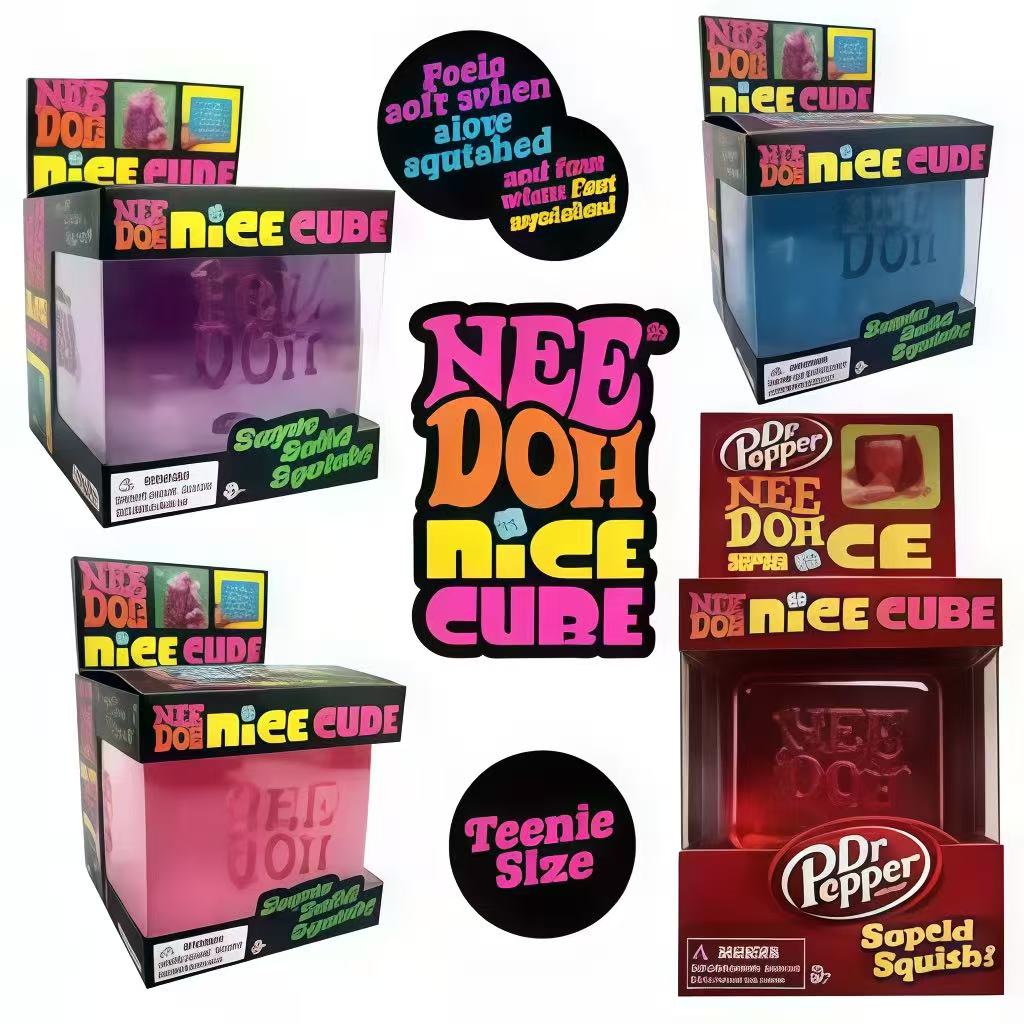 Dr Pepper x NeeDoh Nice Cube S - đánh giá và giá Fidget Cube Original