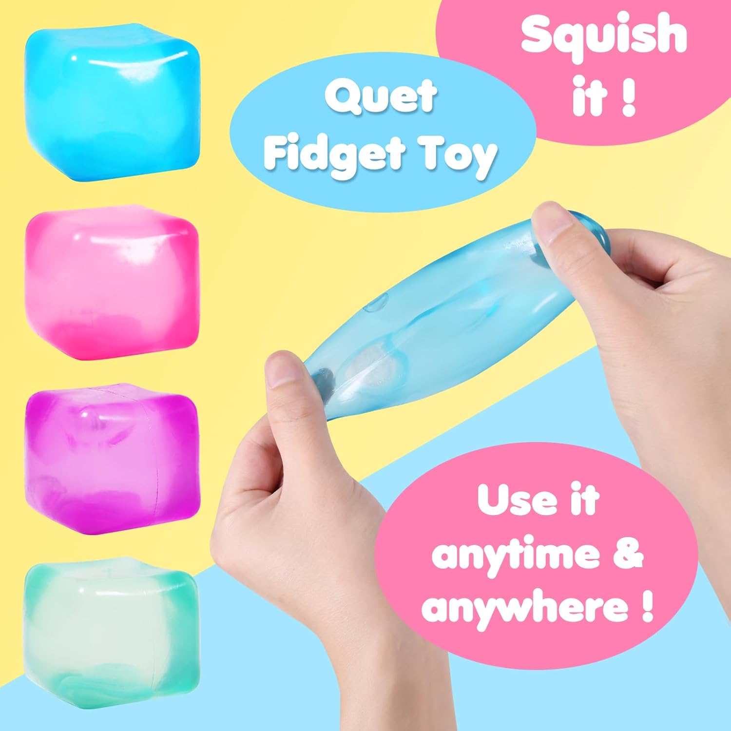 Stress Cube Squishy Stress Bal - đánh giá và giá Fidget Cube Original