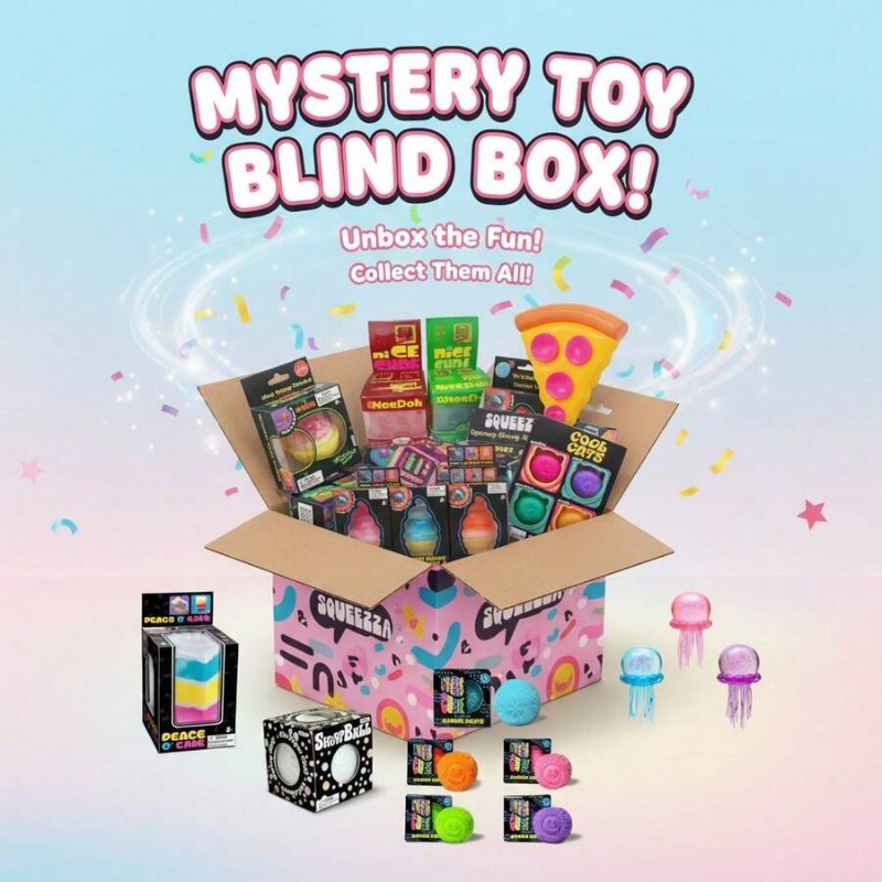 Cute Food & Ocean Squishy Blin - đánh giá và giá Mystery Box Blind Bag
