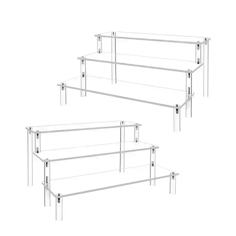 1-4 Tier Acrylic Display Stand - đánh giá và giá Pop Display Shelf