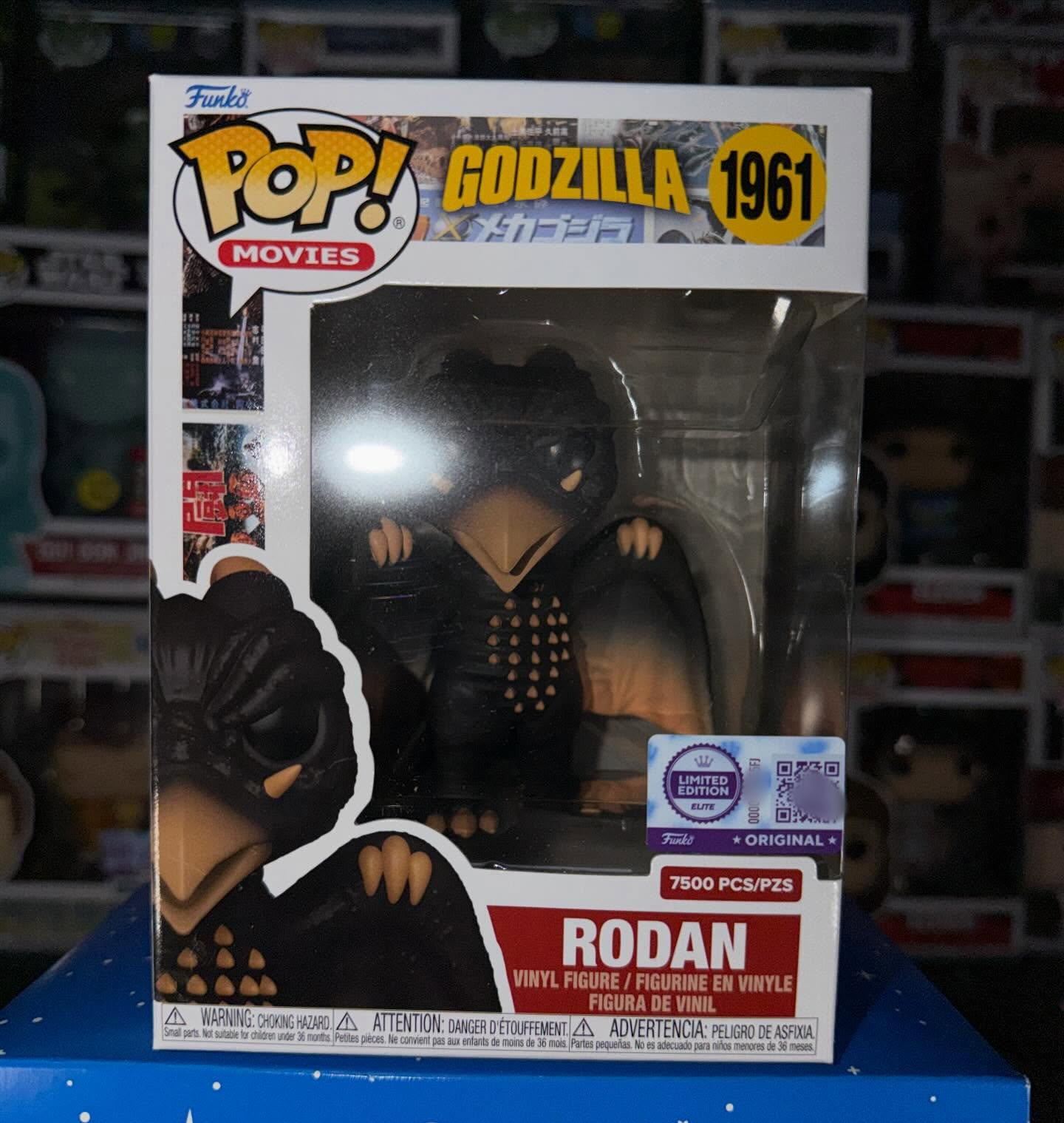 Godzilla Rodan Figure Funko Po - đánh giá và giá Funko Pop Protector