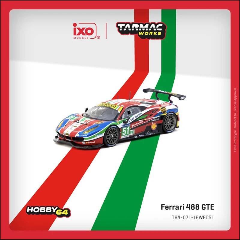 In Stock Tarmac Works 1:64 488 - đánh giá và giá Die Cast Car 1 64