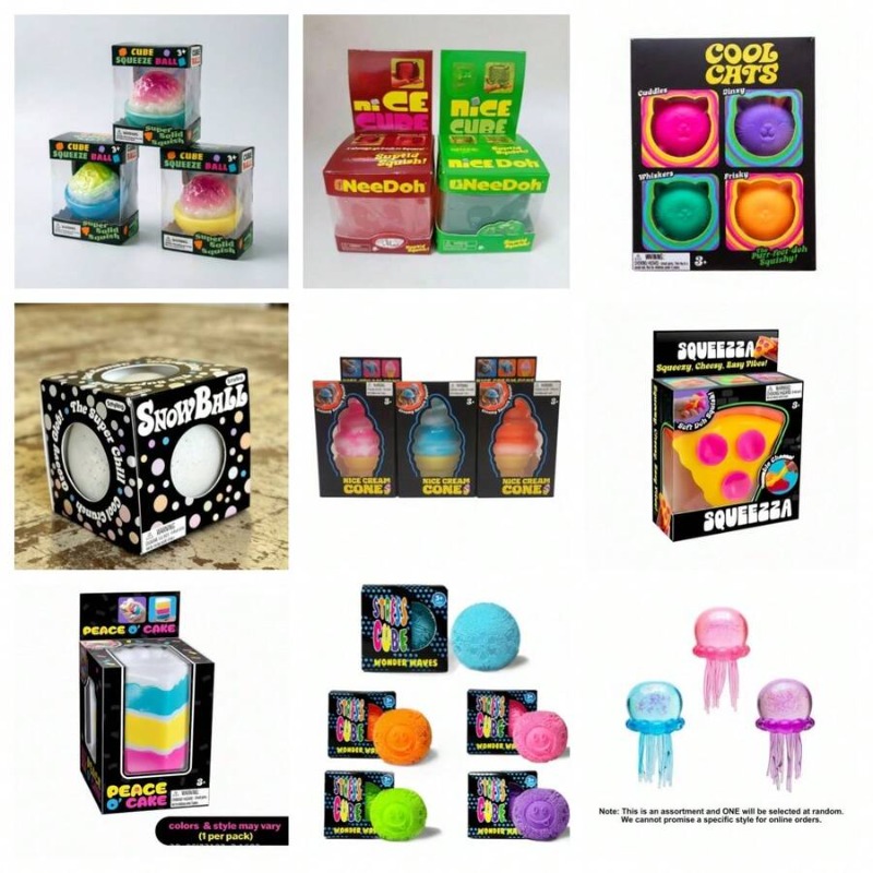 Cute Food & Ocean Squishy Blin - đánh giá và giá Mystery Box Blind Bag