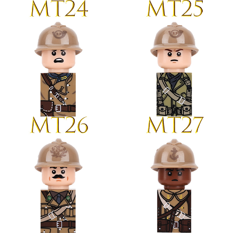 Kids Toy WW2 Military Army Act - đánh giá và giá Lego Minifigure Holder