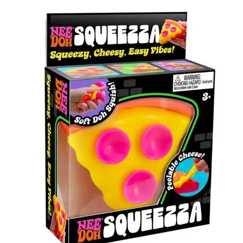 Schylling Needoh pizza Stress  - đánh giá và giá Fidget Cube Original