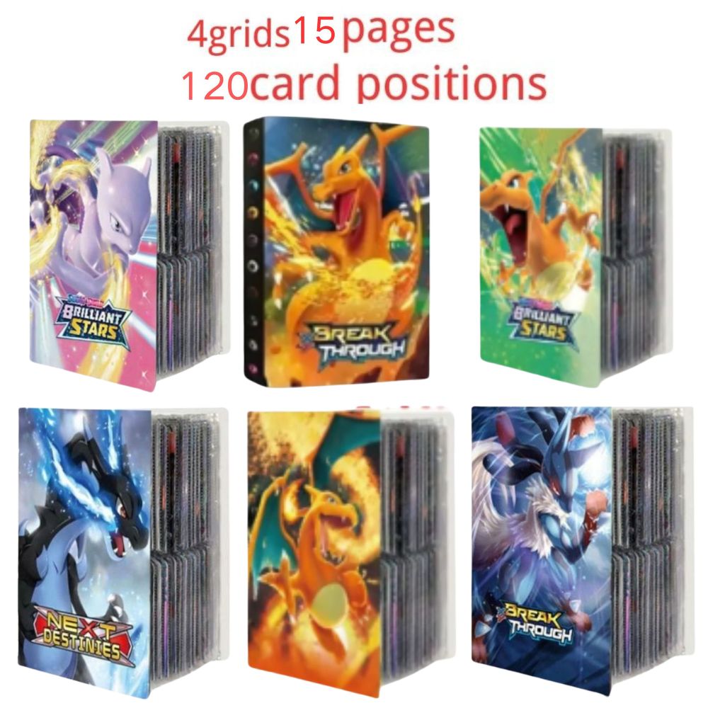 2027 New POKEMONES Cards Album - đánh giá và giá Pokemon Binder Card