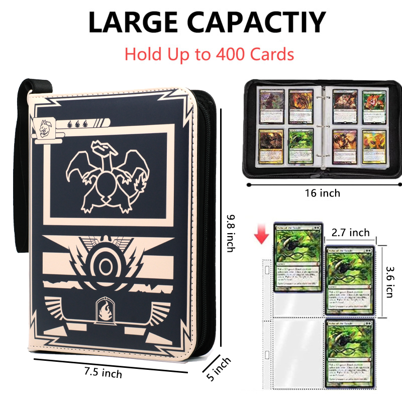 400PCS Card Album Binder Sleev - đánh giá và giá Trading Card Binder