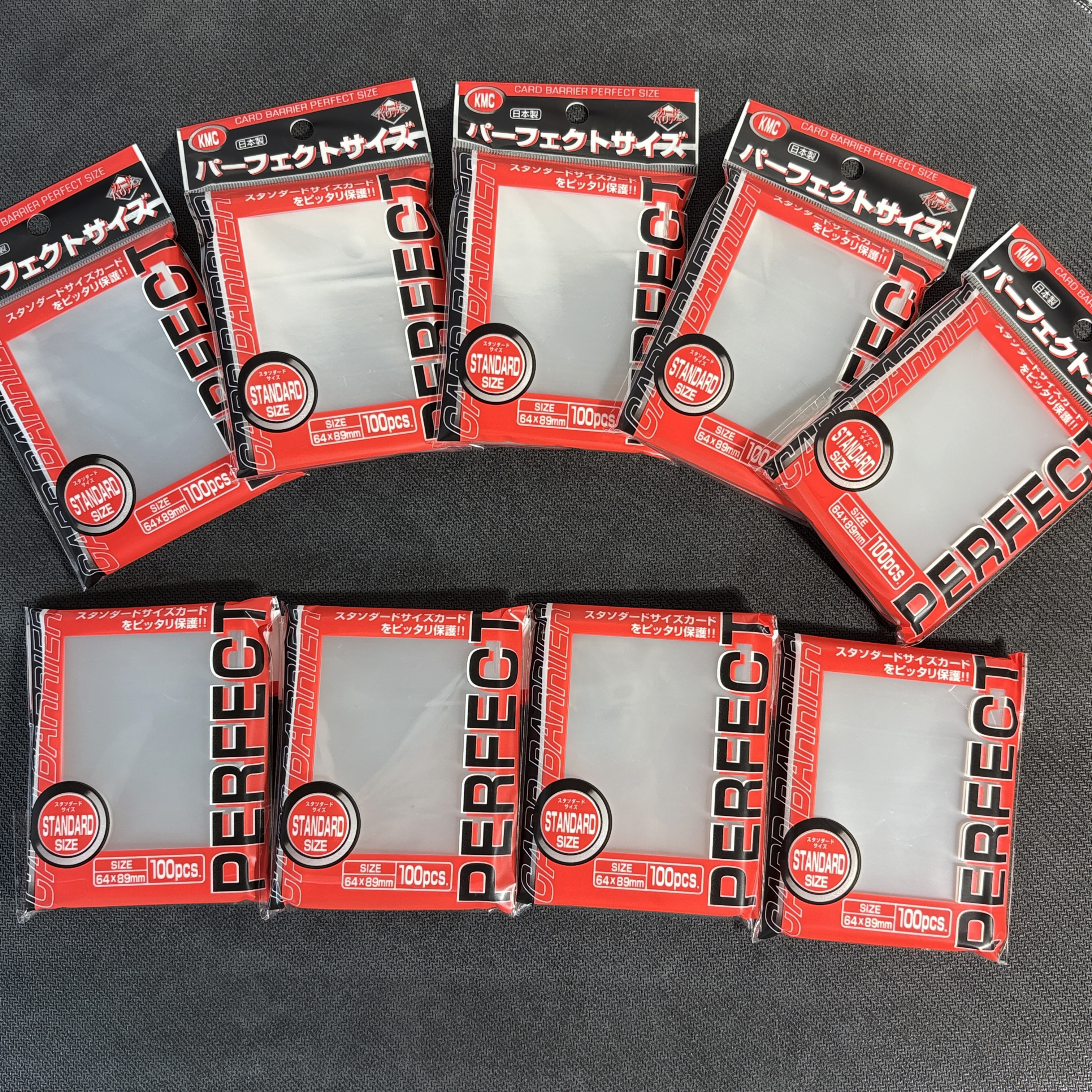64x89mm 100PCS Transparent KMC - đánh giá và giá Card Penny Sleeve