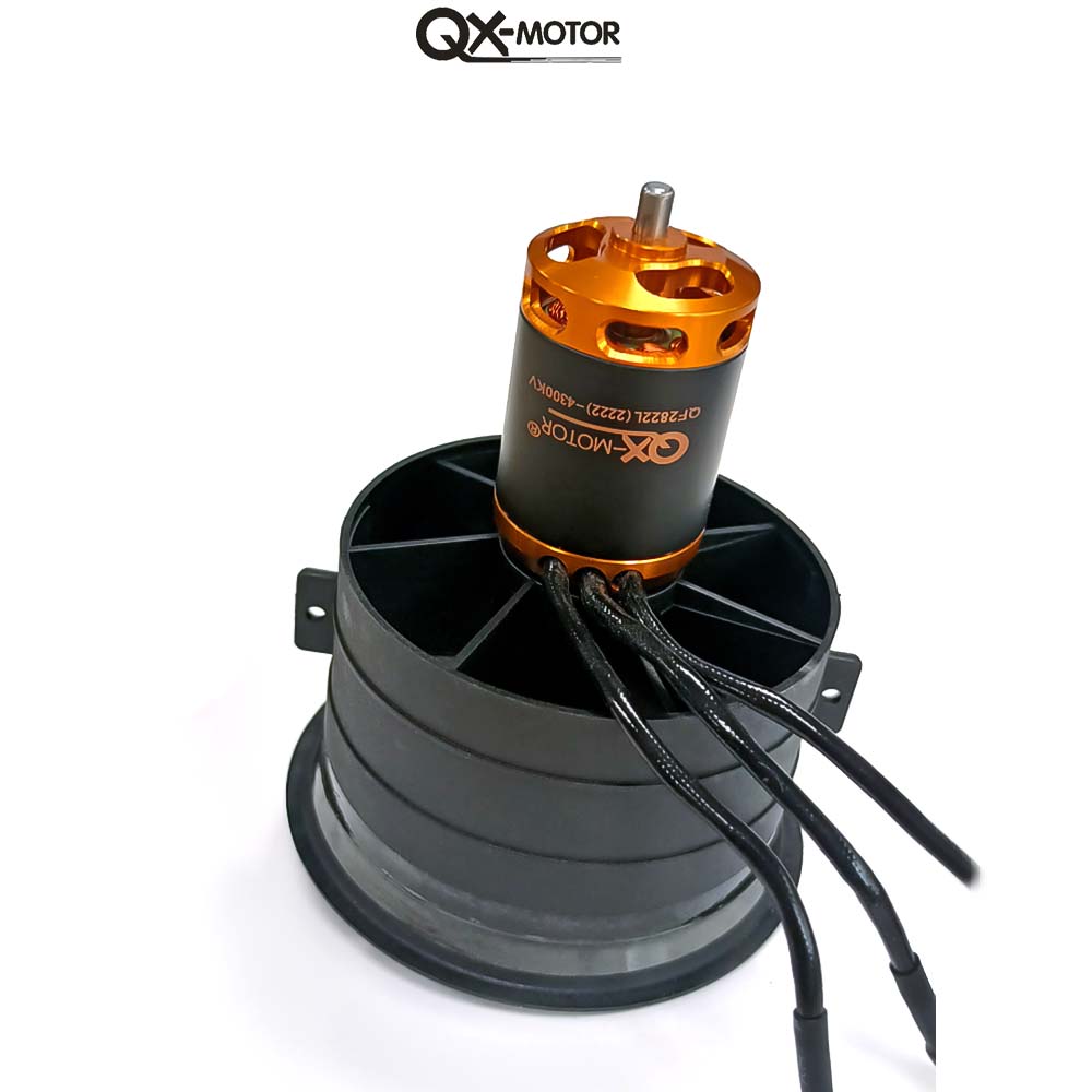QX-Motor 64mm EDF 12Blades Duc - đánh giá và giá Model Airplane Plastic