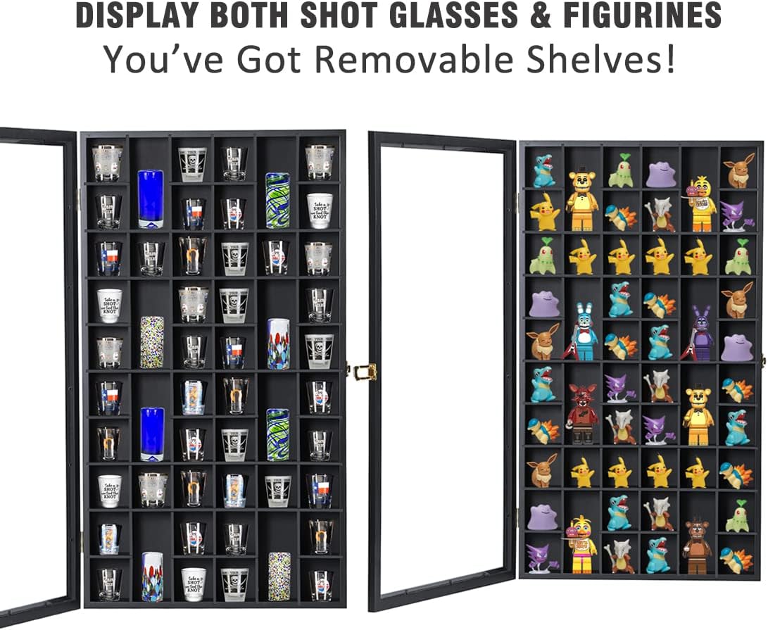 Large Shot Glass Display Case, - đánh giá và giá Display Case Acrylic