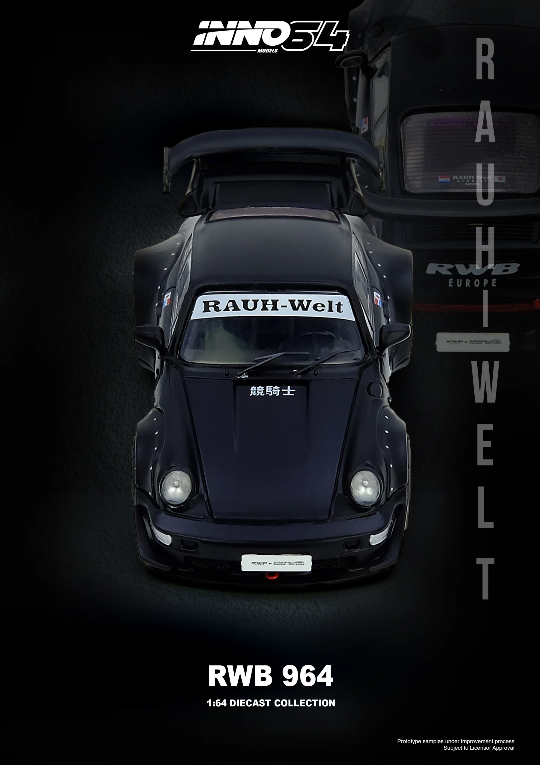 INNO64 1:64 Porsche 911 RWB 96 - đánh giá và giá Die Cast Car 1 64
