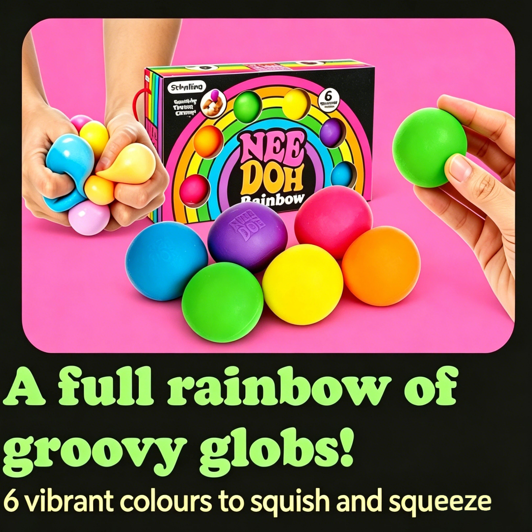 New Schylling Needoh Rainbow T - đánh giá và giá Mystery Box Blind Bag