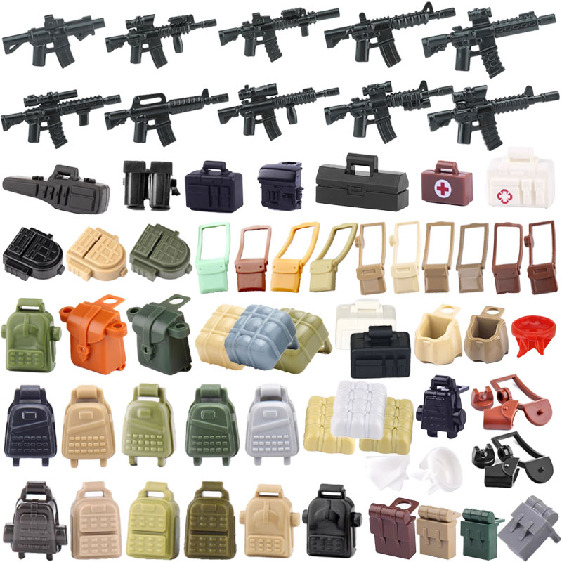 Military Figure Weapons Access - đánh giá và giá Lego Minifigure Holder