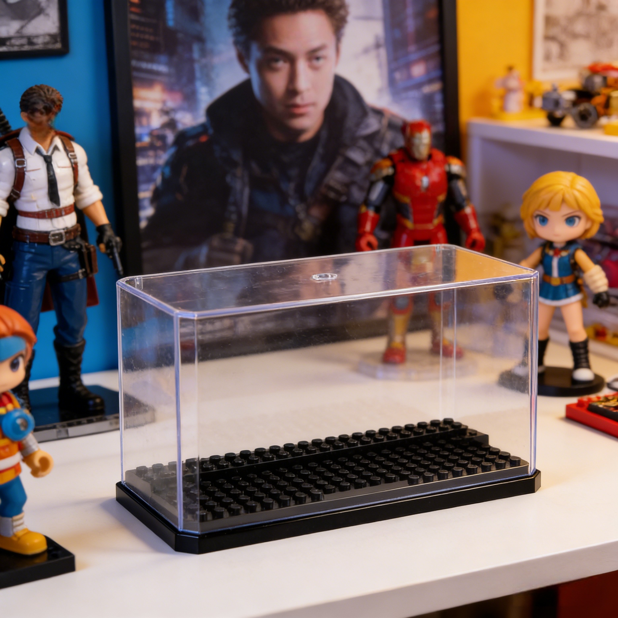 Display Case Clear Shelf Wide  - đánh giá và giá Pop Display Shelf