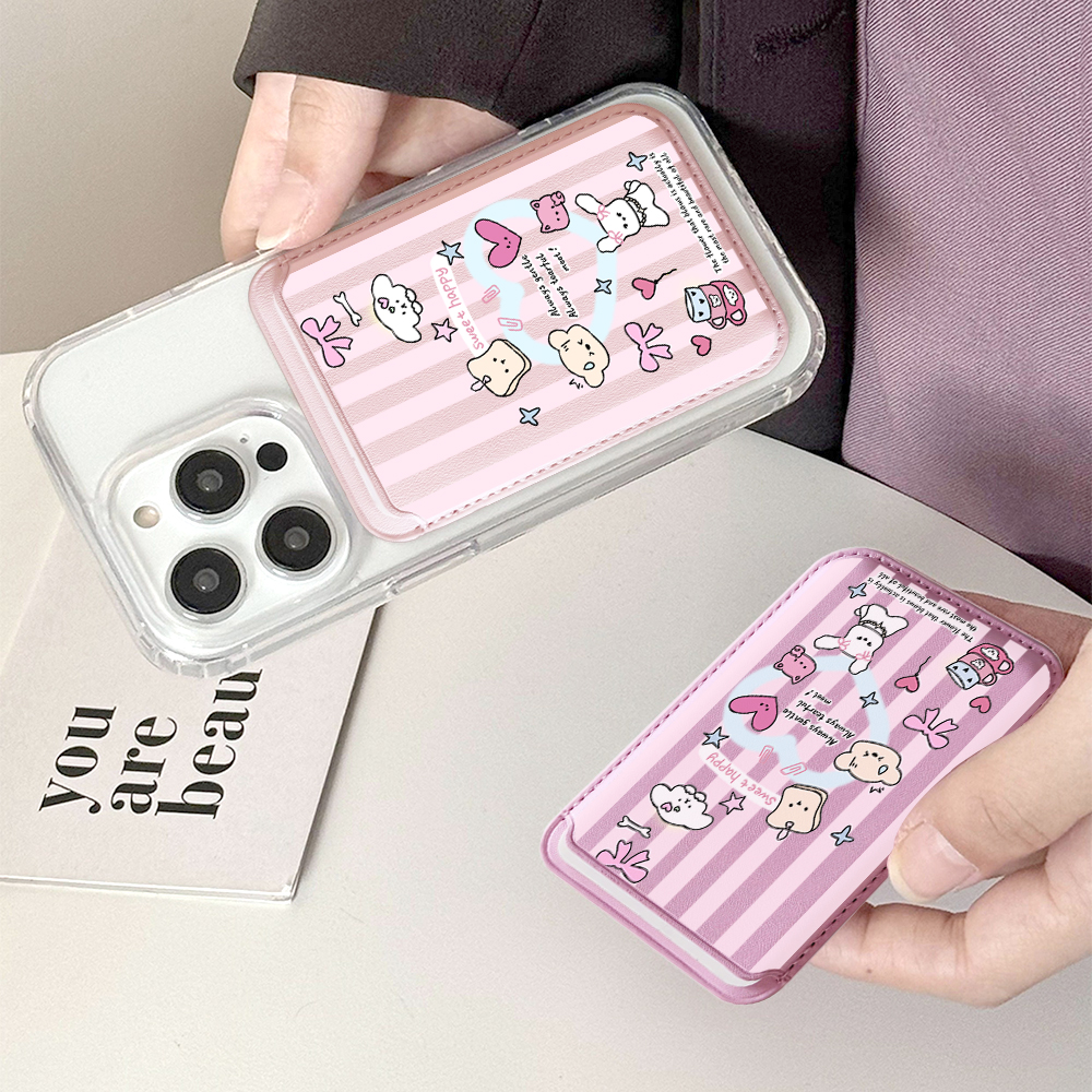 Cute Girly Sketch Style Leathe - đánh giá và giá Card Top Loader