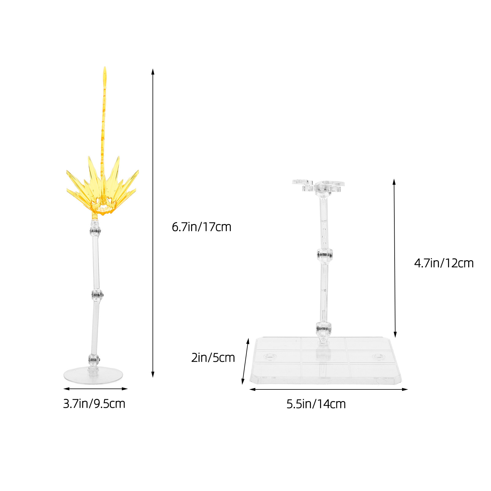 2Pcs Effect Stand Adjustable A - đánh giá và giá Action Figure Stand
