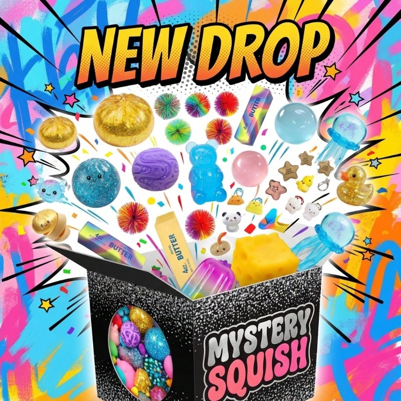 Squish Time Nee Doh Mystery Bl - đánh giá và giá Mystery Box Blind Bag