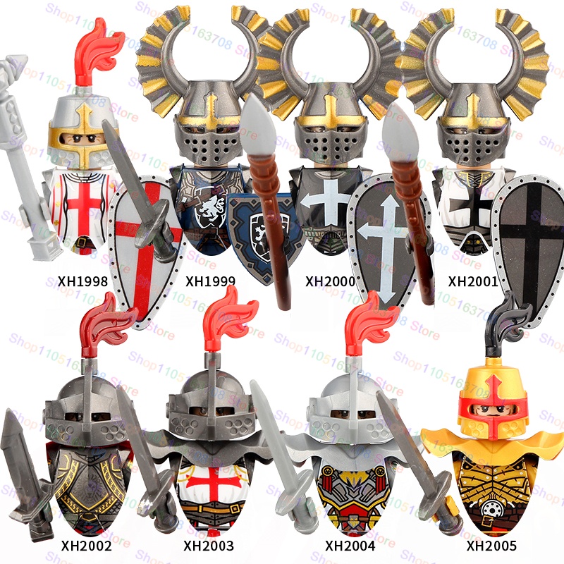 G0128 Moc Medieval Roman Centu - đánh giá và giá Lego Minifigure Holder