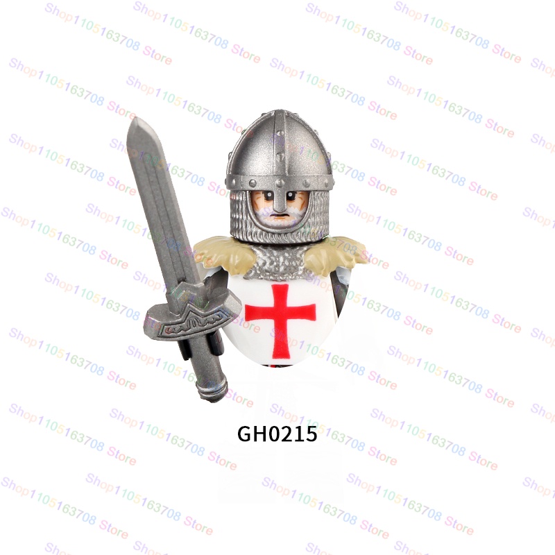 G0128 Moc Medieval Roman Centu - đánh giá và giá Lego Minifigure Holder