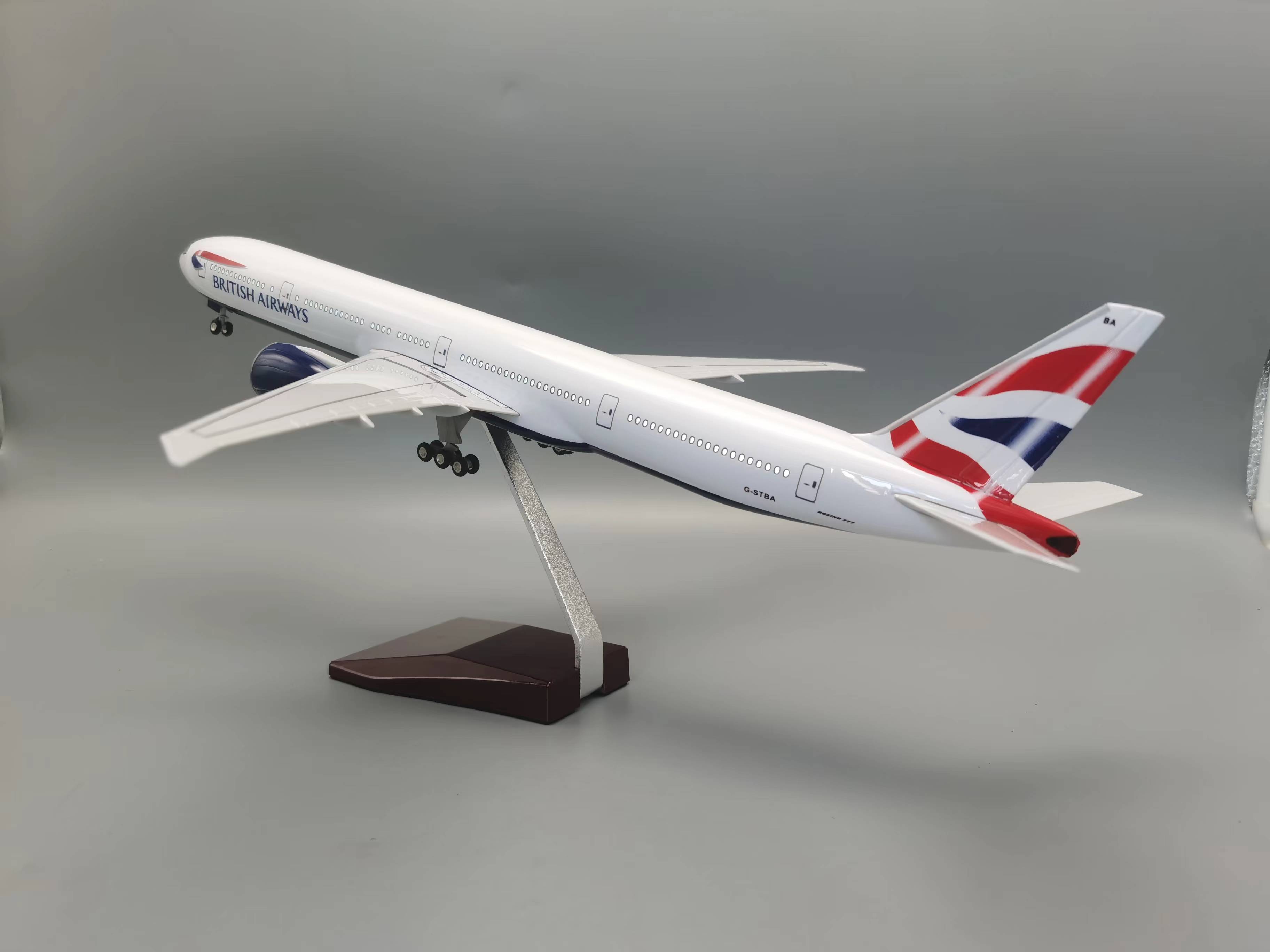 Aircraft B777  British Airways - đánh giá và giá Model Airplane Plastic