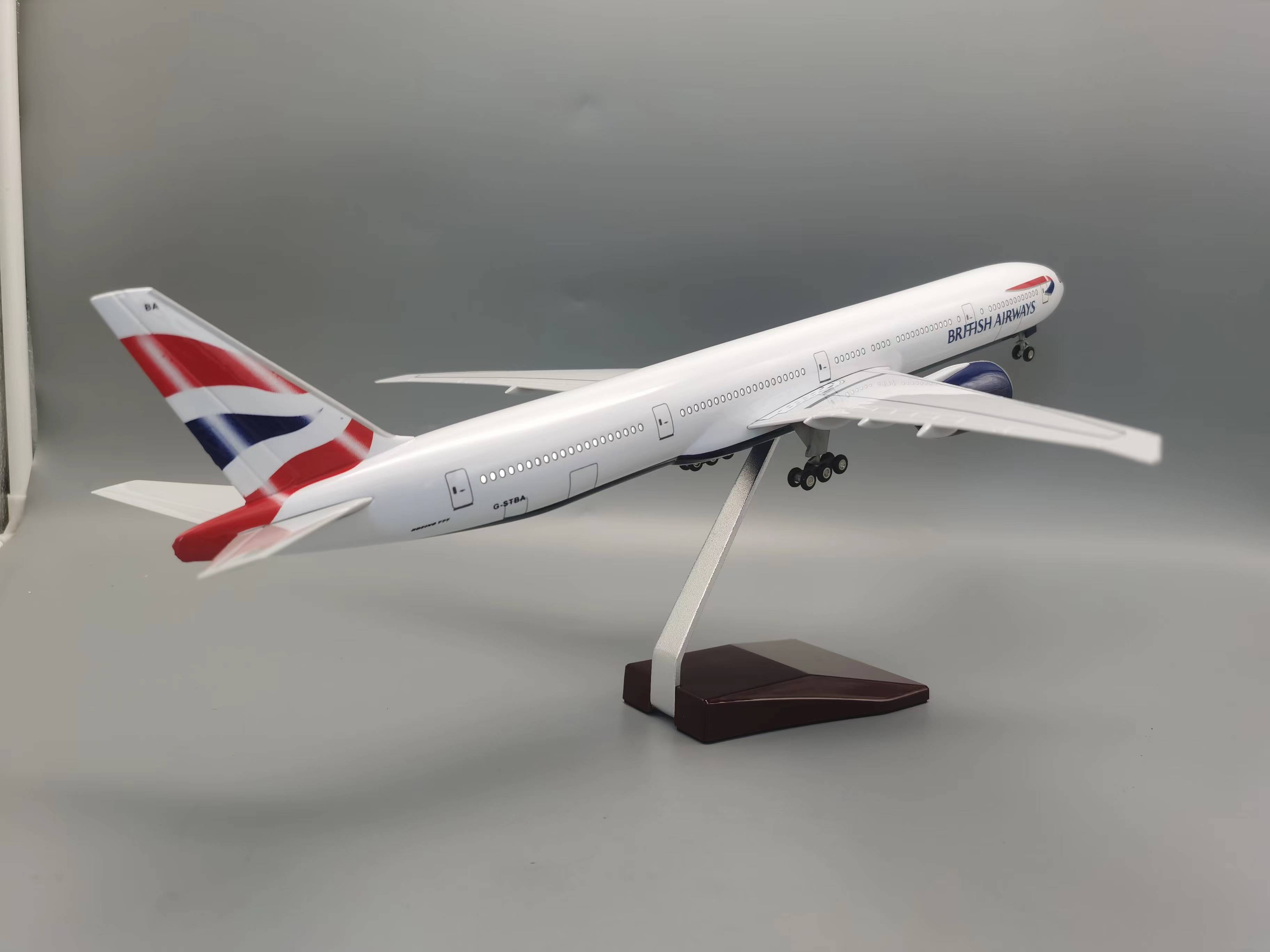 Aircraft B777  British Airways - đánh giá và giá Model Airplane Plastic