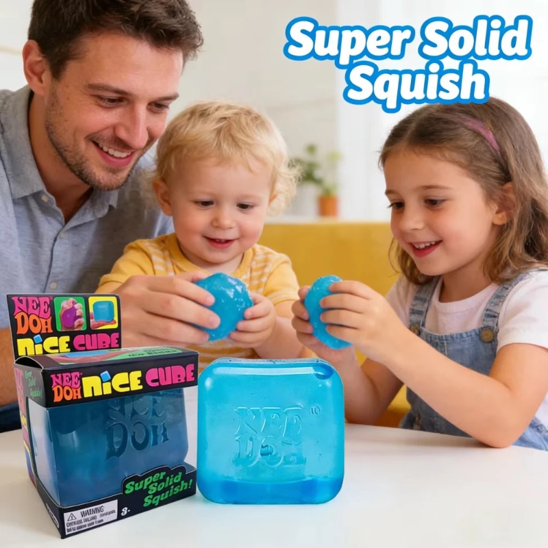 Soft Cube Squishy Toy Stress R - đánh giá và giá Fidget Cube Original