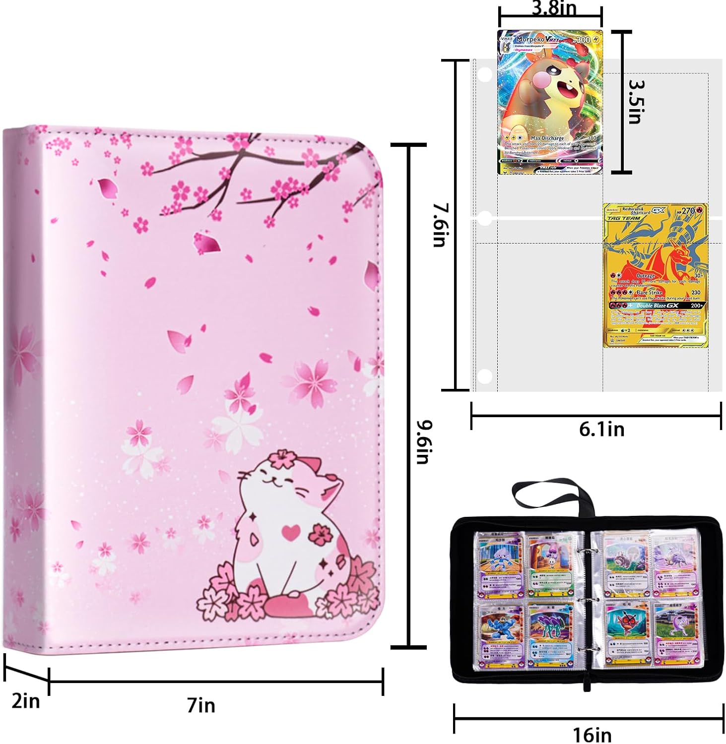 440 Card Binder for Girls with - đánh giá và giá Trading Card Binder