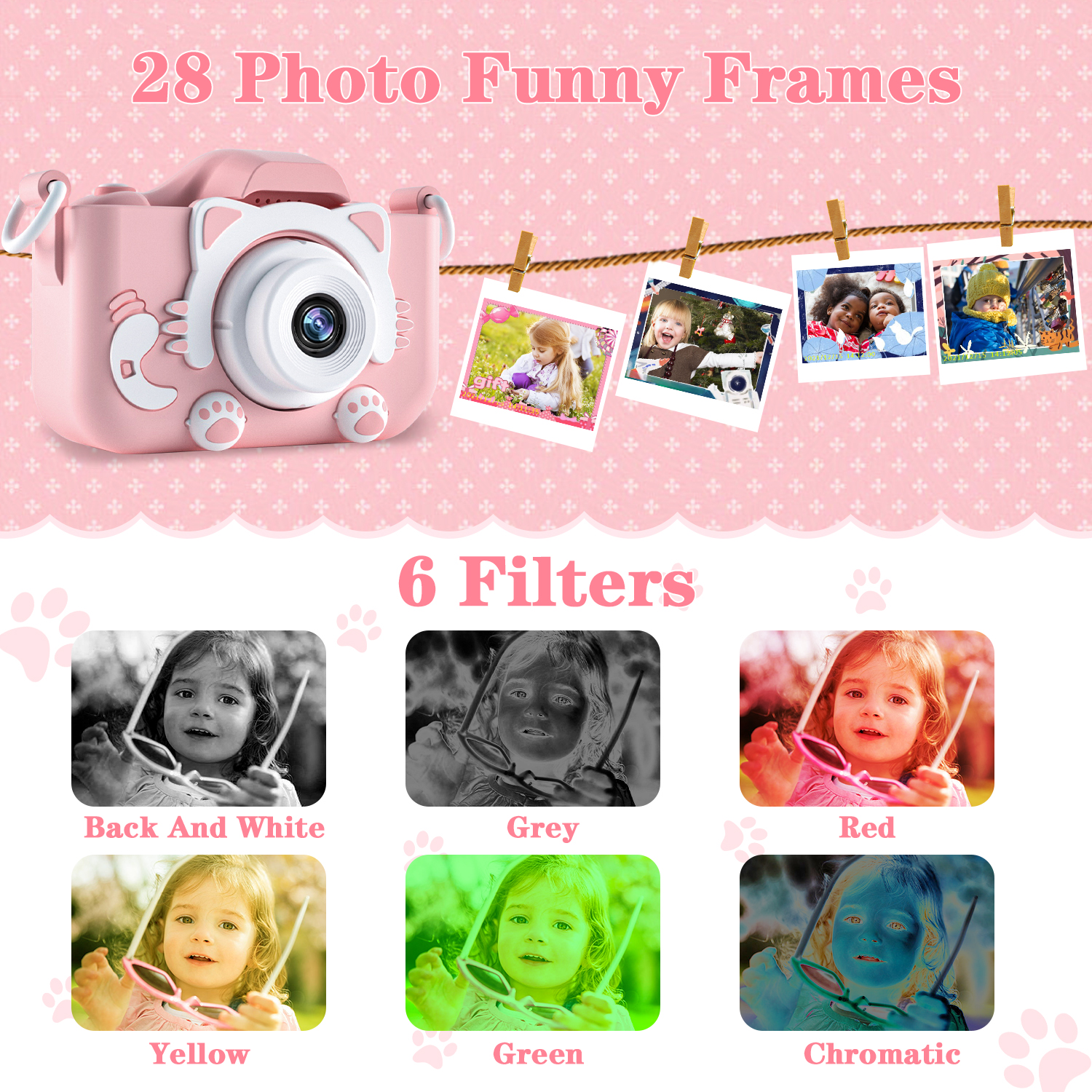 Kids Camera for Girls 1080P HD - đánh giá và giá Graded Card Display