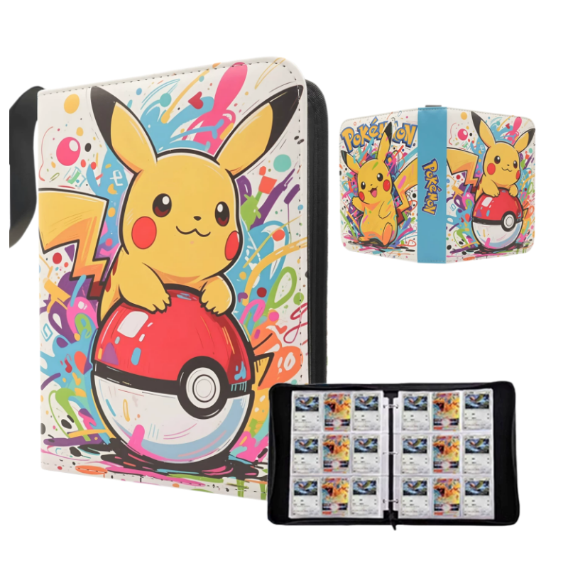 New 2026  Pikachu Card Binder  - đánh giá và giá Trading Card Binder