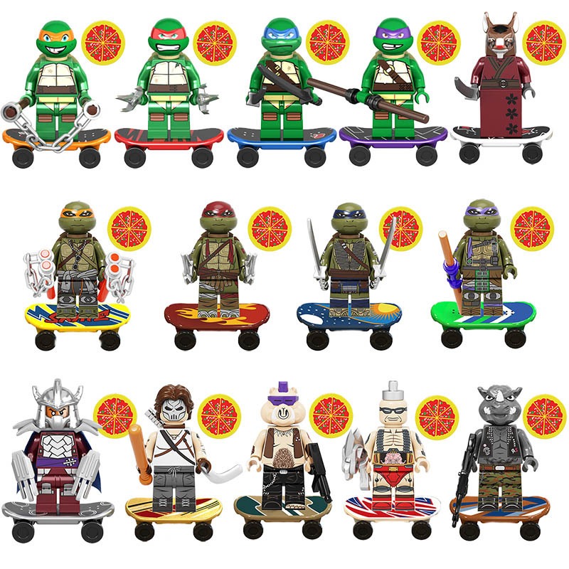 KDL831 cartoon series Teenage  - đánh giá và giá Building Block Mini
