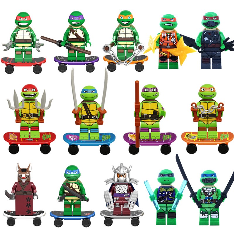 KDL831 cartoon series Teenage  - đánh giá và giá Building Block Mini