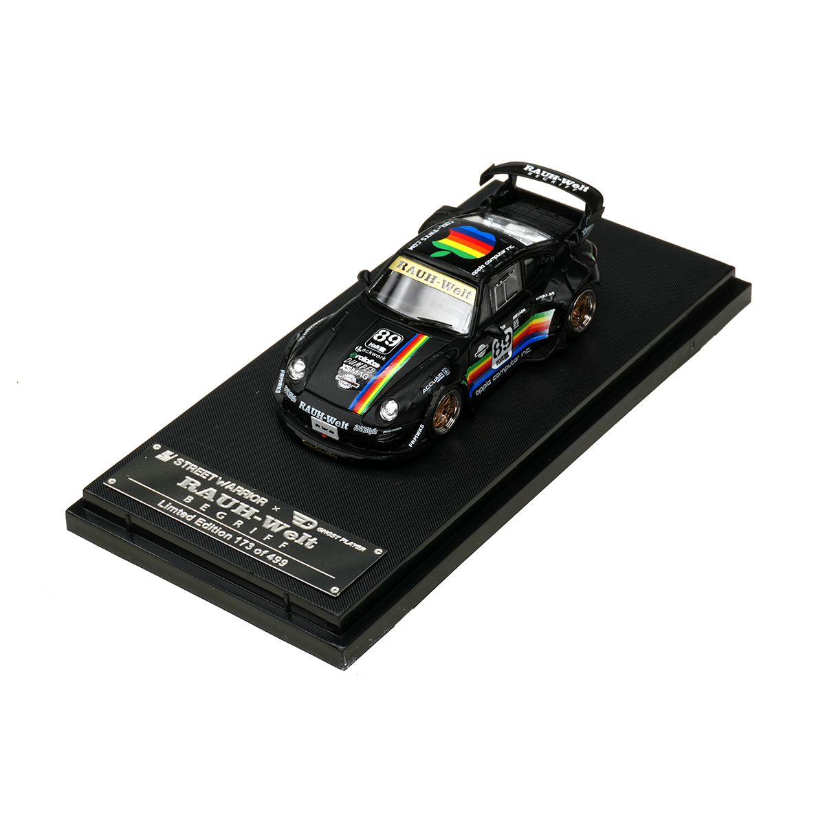 SW In Stock 1:64 RWB 993 Black - đánh giá và giá Die Cast Car 1 64
