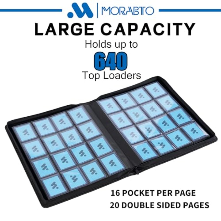 Toploader Binder Holds 640 Top - đánh giá và giá Card Top Loader