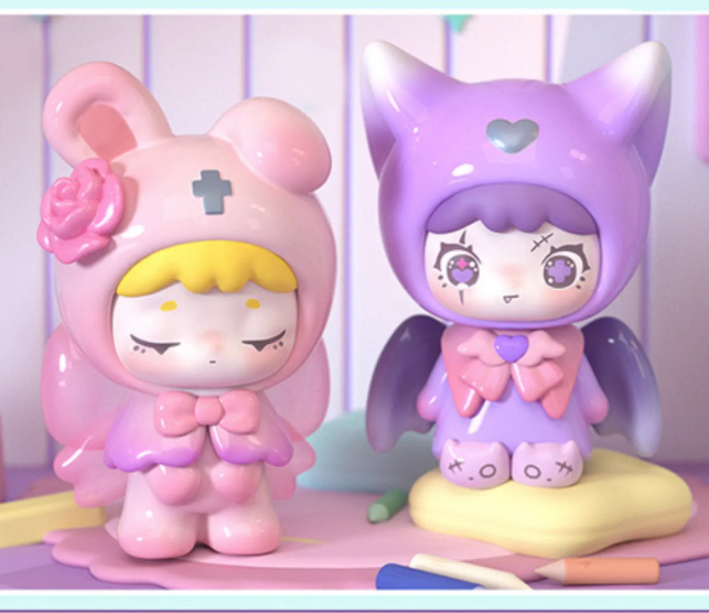 Qubii Blind Box Day Night Autu - đánh giá và giá Vinyl Figure Blank