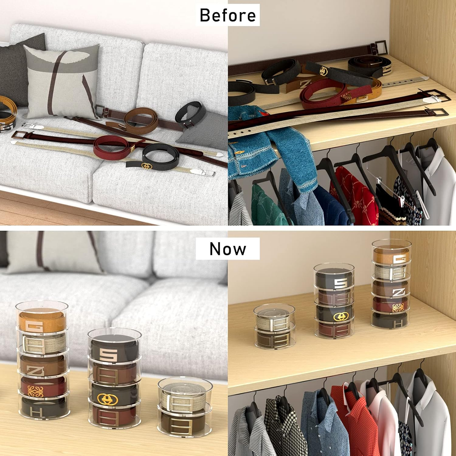 Belt Organizer, Acrylic Displa - đánh giá và giá Display Case Acrylic